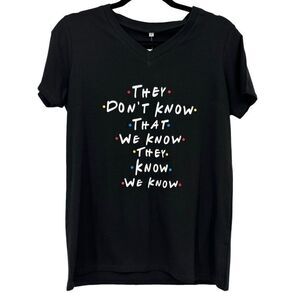 Mimoorn Graphic Tee Black Medium NWT